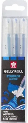 Produktbild von SAKURA Gel-Tintenroller Gelly Roll Stardust "Ocean" 3 Stück