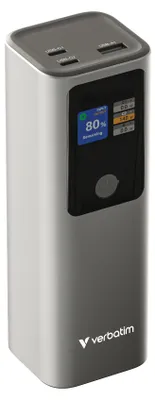 Productafbeelding van Verbatim 32269 Verbatim Charge´n´Go Power Bank 27000mAh 183W grey