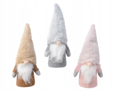 Imagen del producto de Duende con gorro, figura navideña, 33 cm