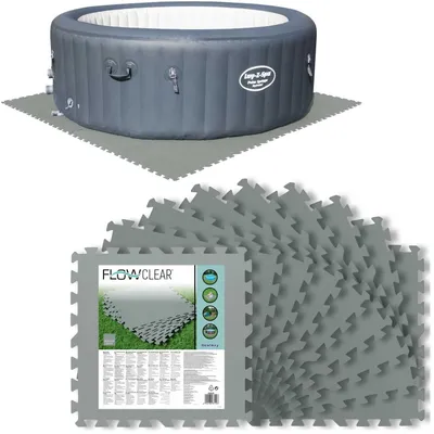 Image de Tapis de mousse pour piscine 50 x 50 cm 9 pcs. Bestway 58639