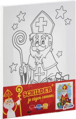 Obrázok produktu pre Grafix Saint Súprava na maľovanie na plátno 20x15cm