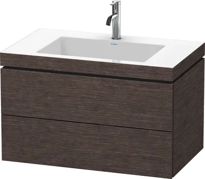 Produktbild von Duravit Duravit Waschtischunterbau L-CUBE WT Vero Air 500x800x480mm 1 HL eiche du