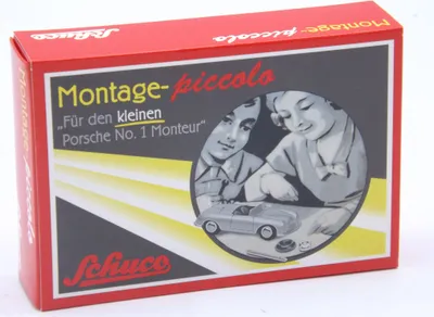 Produktbild von Schuco 45055990 - Montage-piccolo Porsche No.1 Bausatz