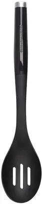 Produktbild von KitchenAid Kochlöffel perforiert CORE LINE, Schwarz