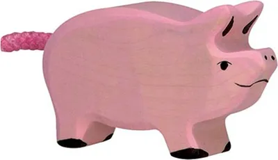 Produktbild von HOLZTIGER Ferkel aus Holz