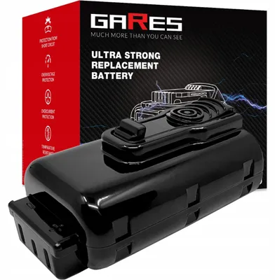 Obrázek produktu pro GARES Akumulátor Baterie pro Paslode BCPAS-404717HC IM350ct 901000 IM300 | 4 V 2Ah | Zesílená série High-Performance | Vysoký výkon |