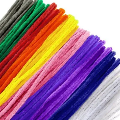 Immagine prodotto di 200 pezzi di filo di chenille flessibile per lavori manuali e decorazioni