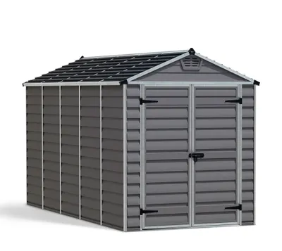 Produktbild von Palram - Canopia Kunststoff Gerätehaus Skylight 612 Grau 379x185x217 cm