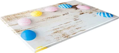 Zdjęcie produktu dla SZKLANA DESKA KUCHENNA 40x30 537b Kolorowe pisanki