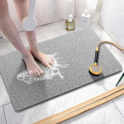 Anti-Rutsch-Duschmatte für nasse Räume - weich und bequem - 40 x 80 cm