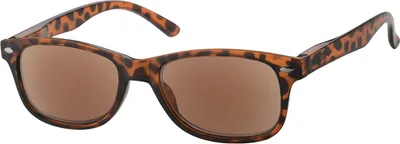Produktbild von GKA Nerd getönte Lesebrille +3,0 Dioptrien mit Federbügel Sonnenbrille mit Sehstärke Sonnenlesebrille Sonne Brille braun Leo