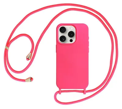 Productafbeelding van Beschermhoes/telefoontas voor iPhone 15 Pro Max, design 1, roze
