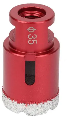 Produktbild von M14 Diamantbohrkrone, professionell vakuumgelötet, Kernbohrkrone (35 mm)