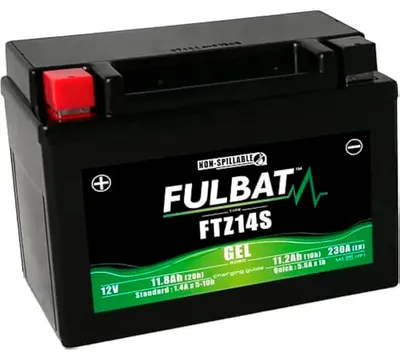 Obrázek produktu pro FULBAT FUL GEL baterie - FTZ14S / YTZ14S (gelová, bezúdržbová)