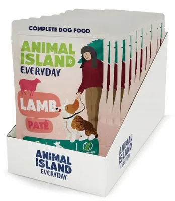 Image de Île des Animaux Everyday Lamb - nourriture humide pour chiens - 10x150g