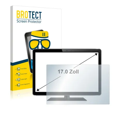 Produktbild von BROTECT Entspiegelungs Schutzglas für Kassensysteme mit 43.2 cm (17 Zoll) Displays 338 x 270 mm Schutzfolie Panzer Folie Glas Display Schutz matt