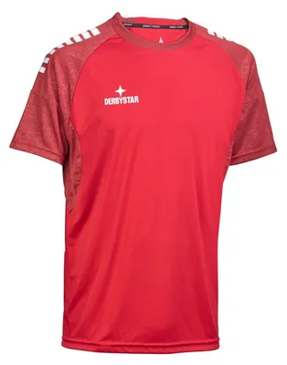 Produktbild von Derbystar Trikot Kurzarm Madrid  L rot weiss