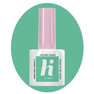 Obrázek produktu pro Hi Hybrid HEMA Free Lakier hybrydowy Palm Springs #153 Mint Shake 5ml