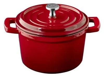 Produktbild von APS 88331 Mini-Serviertopf mit Deckel 5 STARS - Gusseisen emailliert, 0,35 Liter, anthrazit, induktionsgeeignet