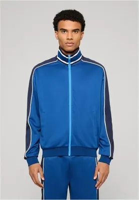 Immagine prodotto di Bunda Urban Classics Felpa da college in tessuto interlock blu inchiostro - 4XL