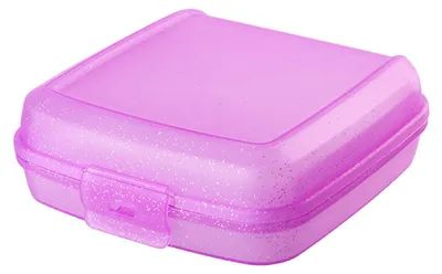 Produktbild von Vesperdose BPA-frei ohne Fächer pink