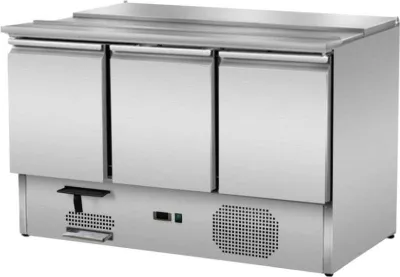 Produktbild von Saladette 3 Tueren, Inhalt 260 L, 137 x 70