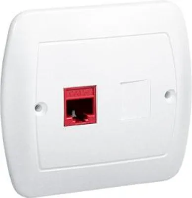 Produktbild von Einzelne RJ45-Computerbuchse af51/11 Chord weiß