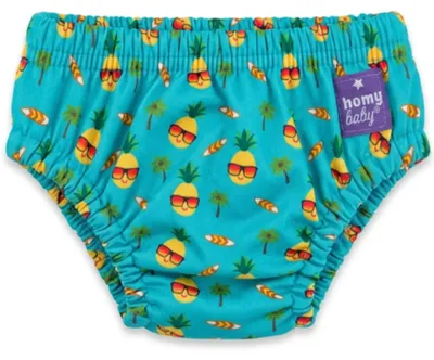 Obrázek produktu pro HOMYBABY® Plavkové pleny, omyvatelné, opakovaně použitelné, pro děti – plavky vhodné od 6 měsíců