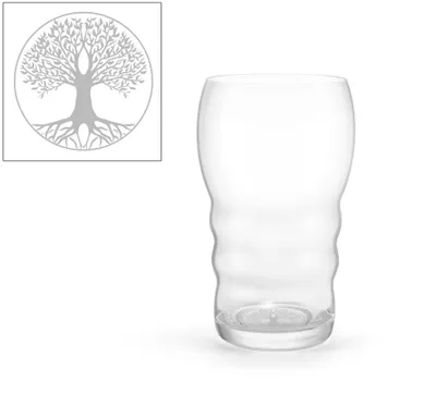 Produktbild von Trinkglas Galileo Lasergravur - Baum des Lebens 0,5l - mundgeblasen
