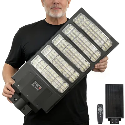 Solar-Straßenleuchte 8500K 520000lm 320 LEDs mit Sensor
