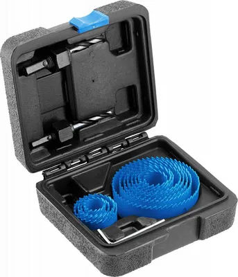 Image de Ensemble de scies à métaux en acier au carbone, 14 pièces – Högert Technik