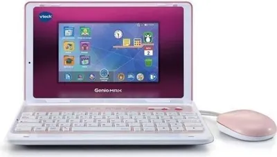 Produktbild von VTech Genio Max Kindercomputer, Rosa, 7 Zoll Bildschirm, 5-12 Jahre, 8GB Erweiterbar