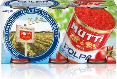 Produktbild von Mutti Polpa Fine 2+1X400G