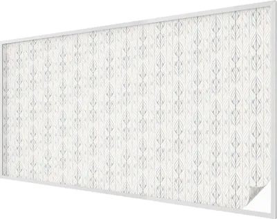 Obrázok produktu pre Vitrážová fólia na okno - 116x200 cm - vitrážový vzor - nepriehľadná dekoratívna fólia na ochranu súkromia - samolepiaca, ochrana proti UV žiareniu - vzor listov
