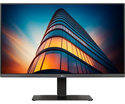 Imagen del producto de LG Electronics 27BA45QB-B: Monitor LG de 27 pulgadas, resolución QHD, conectividad DP y HDMI, panel IPS, formato 16:9, compatible con HDR10