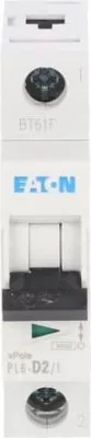 Produktbild von Leitungsschutzschalter 1P D 2A 6kA AC PL6-D2/1 286540