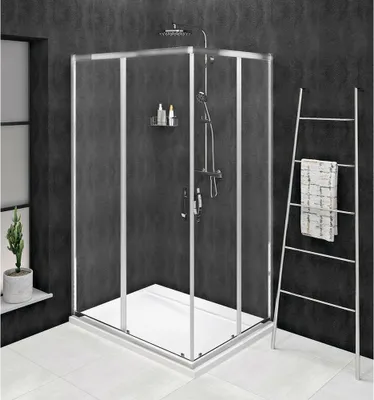 Zdjęcie produktu dla SIGMA SIMPLY Kabina prysznicowa prostokątna 1000x800 mm, wersja L/R, wejście narożne