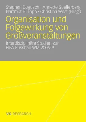 Produktbild von Organisation und Folgewirkung von Großveranstaltungen