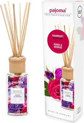 Produktbild von Raumduft 100ml Roses Berries Lufterfrischer Duftstäbchen Raumerfrischer Geschenk