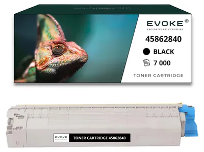 Produktbild von Toner für OKI 45-853B 45862840 Schwarz (black) | Ersatz für MC853 MC853dn MC873 MC873dn MC883