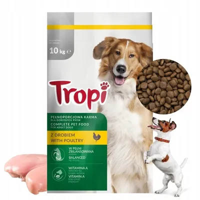 Produktbild von Tropi Trockenfutter für Geflügel 10 kg