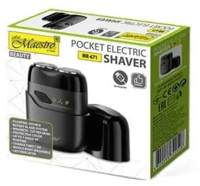 Obrázok produktu pre Cestovný elektrický holiaci strojček MAESTRO MR-671 s USB