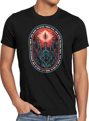 Produktbild von style3 To Rule Them All Herren T-Shirt ring neuseeland auenland