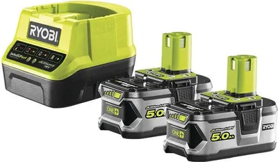 Image de Pack énergie 18v (2x5.0 Ah) + chargeur RC18120-250 Ryobi 5133003364