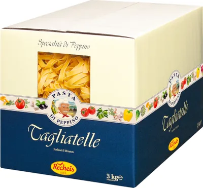 Produktbild von Recheis Peppino Tagliatelle gelb 3000g