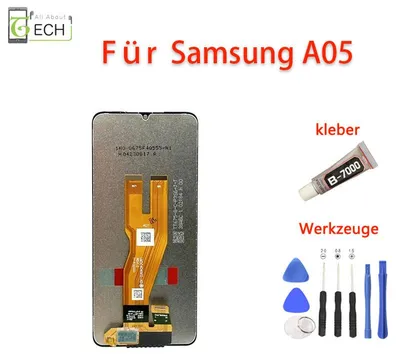 Produktbild von Für Samsung Galaxy A05 A055f LCD Display Bildschirm mit Werkzeuge und Kleber