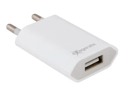 Produktbild von Hamlet Universal-USB-Wandladegerät XPW220U 220V 5V Weiß 1 Anschluss