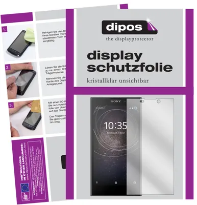 Produktbild von 2x Schutzfolie für Sony Xperia L2 klar Displayschutzfolie Folie Display Schutz