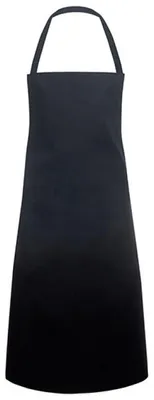 Produktbild von Karlowsky Latzschürze BASIC 75 x 100 cm unisex Polyester/Baumwollmix Schwarz