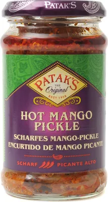 Produktbild von Patak's - Hot Mango Pickle - extra scharf - 283g